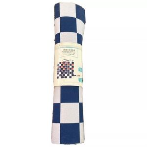 Felt Checkers Board Blue Travel Horizon Game
